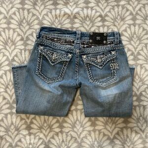 Miss Me Cropped Jeans Capris